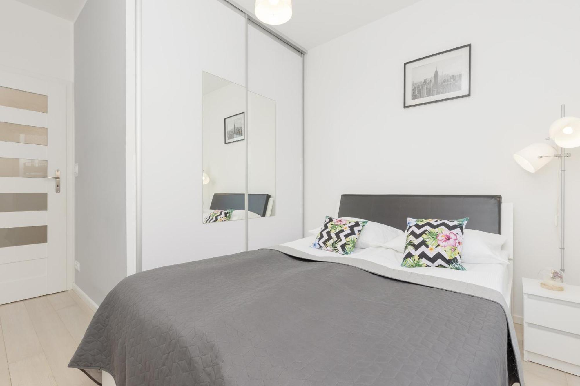 Subtle Colors In With Furnished Balcony By Renters Butas Warsaw